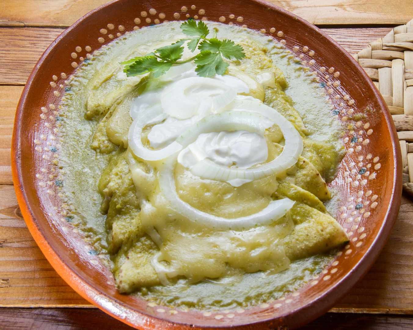 Receta De Enchiladas Verdes Oaxaque As Sabor Cl Sico