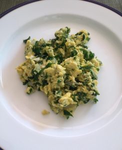 receta de huevo con chaya