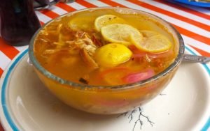 receta para preparar sopa de lima yucateca