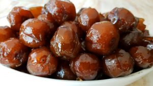 receta de dulce de ciricote en almibar