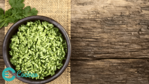 receta de arroz verde con chile poblano