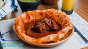 receta de mixiotes de pollo