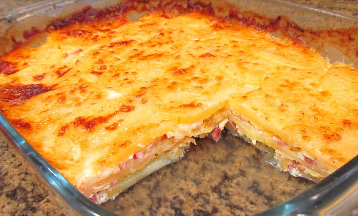 Receta de pastel de papa navideño