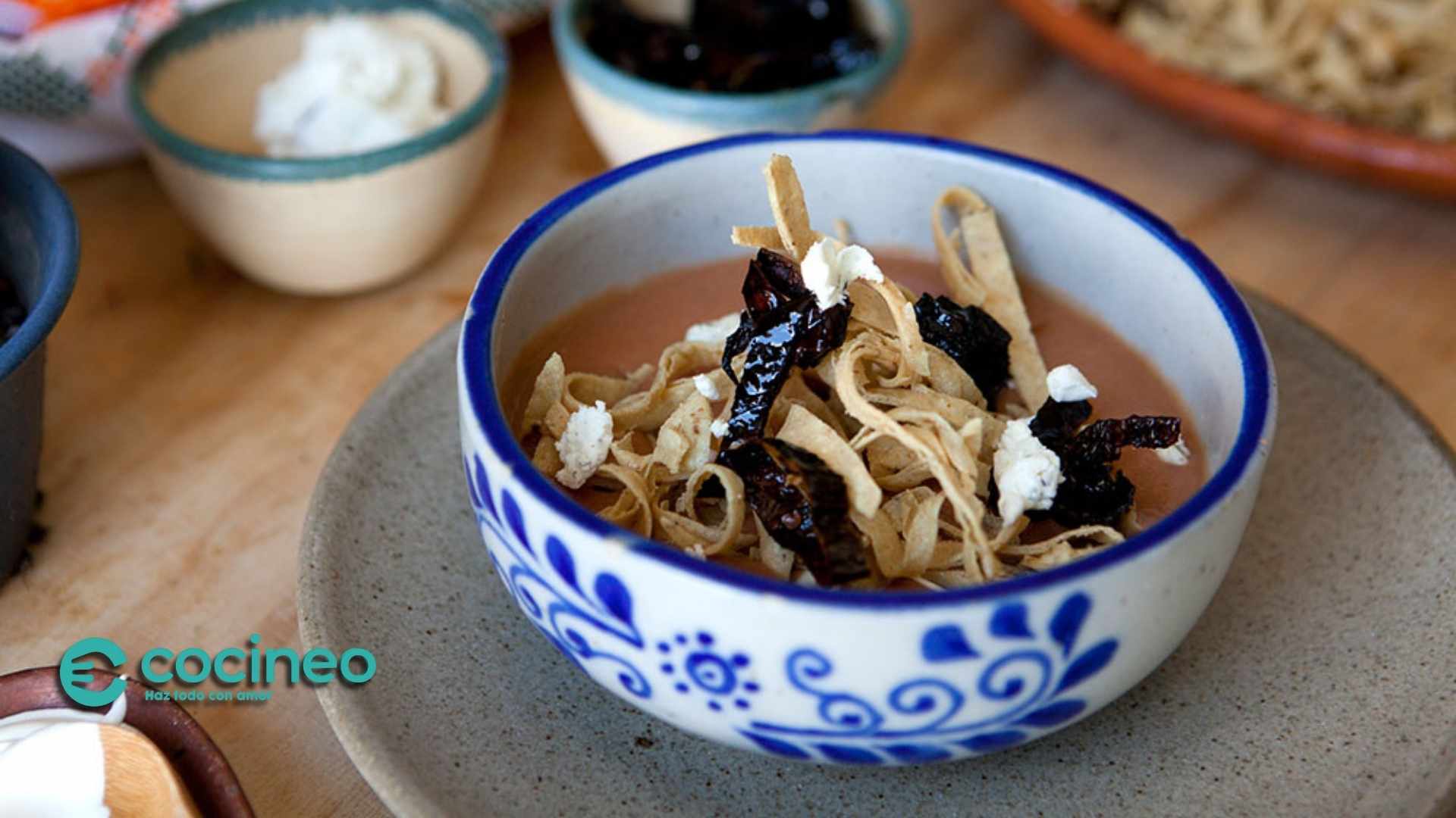 Receta de sopa tarasca estilo Michoacán