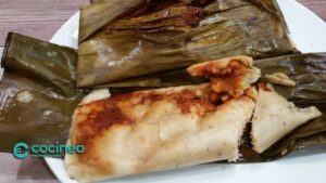 Receta de tamales oaxaqueños de chile guajillo