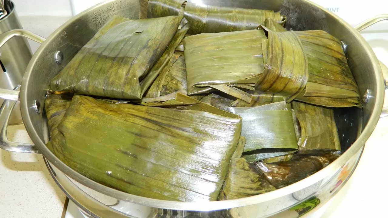 Receta de tamales oaxaqueños de chile guajillo