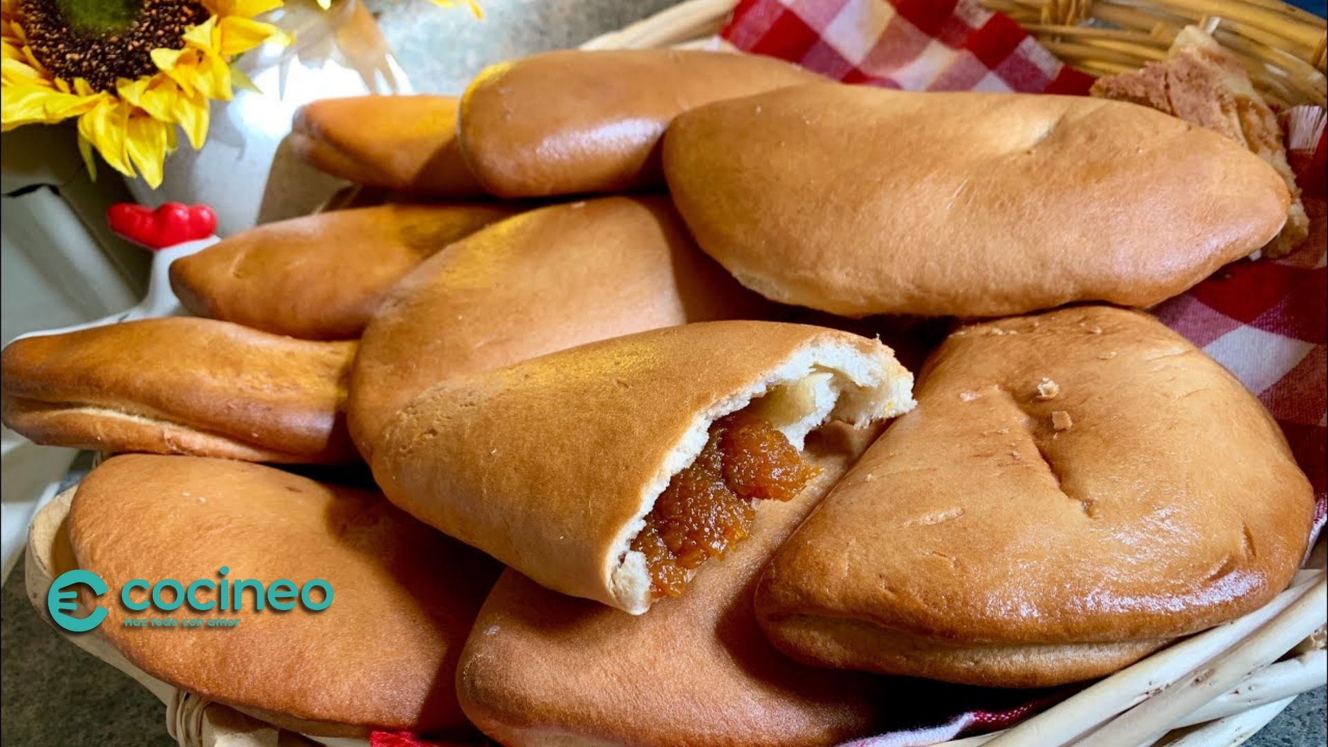 Receta de empanadas rellenas de chilacayote