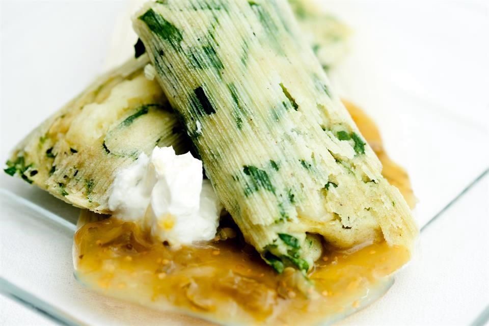 Receta de tamales de acelga