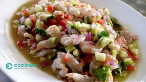 Receta de ceviche vallartense