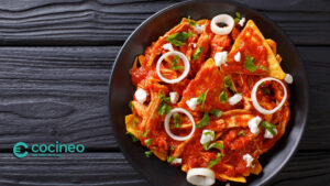 Receta de chilaquiles tapatíos