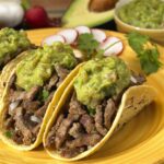 Receta de tacos de carne asada