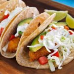Receta de tacos de pescado en tempura